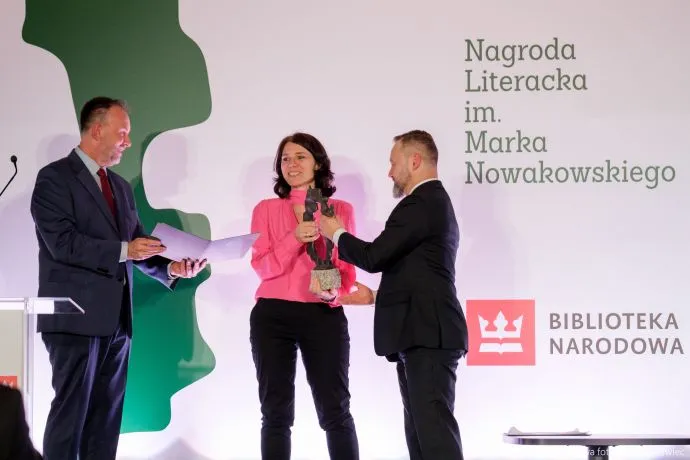 Aleksandra Majdzińska - Nagroda Literacka-im Marka Nowakowskiego