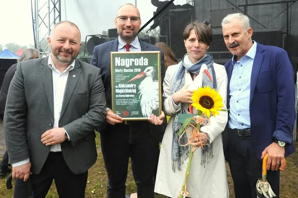 Aleksandra Majdzińska -nagroda Biały Bocian